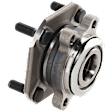 Front, Driver or Passenger Side Wheel Hub, With Bearing, 4 x 4.5 in. Bolt Pattern, 4 Cyl., 2.0L Engine