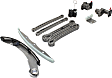 Timing Chain Kit, 6 Cyl., 3.5L, Engine Designation VQ35DE, DOHC, 24 Valves, without Variable Valve Timing Cam Gears