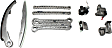 Timing Chain Kit, 6 Cyl., 3.5L, Engine Designation VQ35DE, DOHC, 24 Valves, without Variable Valve Timing Cam Gears