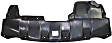 Front Engine Splash Shield, 6 Cyl., 3.5L Engine