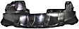 Front Engine Splash Shield, 6 Cyl., 3.5L Engine