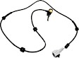 Rear, Passenger Side ABS Speed Sensor, 8 Cyl., 5.6L Engine