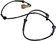 Rear, Driver or Passenger Side ABS Speed Sensor, 8 Cyl., 5.6L Engine