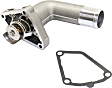 2002 Nissan Maxima - Thermostat, 3.5L 6Cyl, Includes Gasket/Seal, Includes, Temperature 180, Stainless Steel
