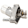 Thermostat Housing - Stainless Steel, Direct Fit, Sold individually, Gas, Includes Gasket and Jiggle Pin