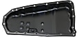 Transmission Pan, Black, Steel