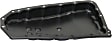 Transmission Pan, Black, Steel
