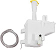 Washer Reservoir, With Pump, Without Level Sensor Hole