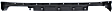 Driver Side Rocker Panel Trim, Primed, Plastic, Sold individually