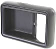 Front, Driver or Passenger Side, Interior, Door Handle Trim, Plastic, Black