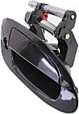 2002-2006 Nissan Altima - Front, Passenger Side Smooth Black Exterior Door Handle, With Key Hole