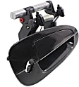 2002-2006 Nissan Altima - Front, Passenger Side Smooth Black Exterior Door Handle, With Key Hole