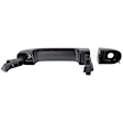 Front Or Rear, Passenger Side Primed Exterior Door Handle, Without Key Hole