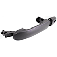 Front, Driver Side Primed Exterior Door Handle, Without Key Hole