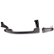 Front, Driver Side Primed Exterior Door Handle, Without Key Hole
