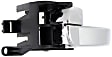Front Or Rear, Driver Side Chrome Interior Door Handle
