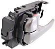 Front Or Rear, Driver Side Silver Interior Door Handle