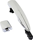 2009-2014 Nissan Murano - Front, Passenger Side, or Rear, Driver or Passenger Side Exterior Door Handle, Chrome, Without Key Hole, Without Cover