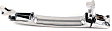 Front Or Rear, Passenger Side, Or Rear, Driver Side Exterior Door Handle, Chrome, Without Key Hole, Without Keyless System