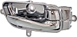 2015-2023 Nissan Murano - Front Or Rear, Passenger Side Chrome Interior Door Handle, With Door Lock Button