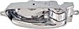 2015-2023 Nissan Murano - Front Or Rear, Passenger Side Chrome Interior Door Handle, With Door Lock Button