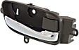 2015-2021 Nissan Murano - Front Or Rear, Passenger Side Chrome lever Interior Door Handle, With Door Lock Button