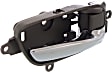 2015-2021 Nissan Murano - Front Or Rear, Passenger Side Chrome lever Interior Door Handle, With Door Lock Button