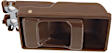Front, Driver or Passenger Side Brown Interior Door Handle