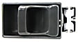 Front, Driver or Passenger Side Gray Interior Door Handle