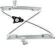 Front, Driver Side Window Regulator, Power, 6 Cyl., 3.5L Engine