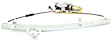 2001 Infiniti QX4 Base - Front, Passenger Side Power Window Regulator, With Motor, With 2-Pin Plug  Window Motor