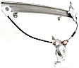 Front, Driver Side Power Window Regulator, Without Motor