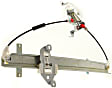 Front, Driver Side Power Window Regulator, Without Motor