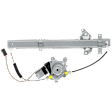 Front, Passenger Side Power Window Regulator, With Motor