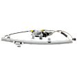 Front, Passenger Side Power Window Regulator, With Motor