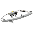 Front, Passenger Side Power Window Regulator, With Motor
