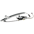 Front, Passenger Side Power Window Regulator, With Motor