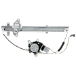 Front, Passenger Side Power Window Regulator, With Motor