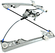 Front, Passenger Side Window Regulator, Power, Without Auto Up/Down Feature, 2-Pin Connector
