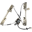 Front, Driver Side Window Regulator, Power, 6 Cyl., 3.5L Engine