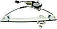 Front, Driver Side Window Regulator, Power, 4 Cyl., 1.6L Engine