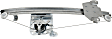 Front, Passenger Side Window Regulator, Power, Without Motor