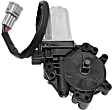 Front, Passenger Side Window Motor, with Anti-clip Function
