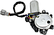 Front, Driver Side Window Motor, with Anti-clip Function, 6 Cyl., 3.5L Engine