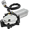 Front, Driver Side Window Motor, with Anti-clip Function, 6 Cyl., 3.5L Engine
