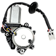 Front, Driver Side Window Motor, with Anti-clip Function, 6 Cyl., 3.5L Engine