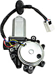 Front, Driver Side Window Motor, with Anti-clip Function, 6 Cyl., 3.5L Engine