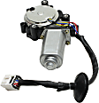 Front, Driver Side Window Motor, with Anti-clip Function, 6 Cyl., 3.5L Engine