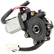 Front, Driver Side Window Motor, with Anti-clip Function