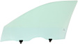 Front, Passenger Side Door Glass, Green Tint, 4-Door, Sedan, Replaces NAGS No. FD21488 GTYN